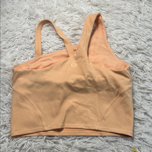 Lululemon Everlux Asymmetrical Tennis Tank Top Summer Glow - Picture 3 of 5